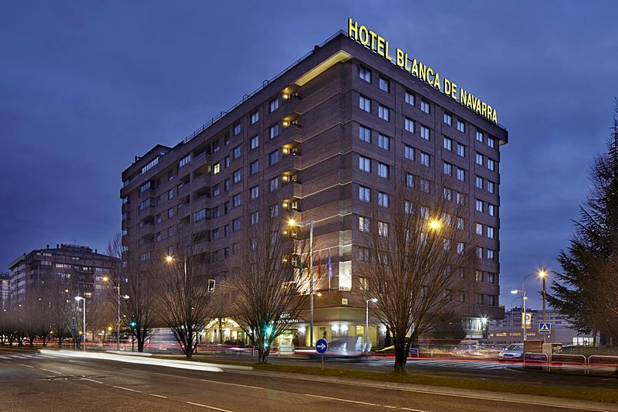 Hotel Blanca De Navarra Pamplona Kültér fotó